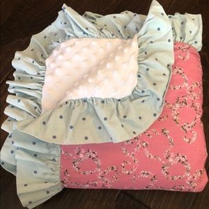 Sweethoney Orchid Minky Blanket